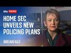 Home secretary Yvette Cooper announces £100m new funding for police recruitment