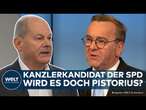 KANZLERFRAGE: Pistorius vs. Scholz! Wen schickt die SPD bei Neuwahlen gegen Merz ins Rennen?