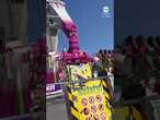 Kids left hanging upside down on carnival ride at Arkansas State Fair