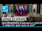 "La Russie ne respecte pas les accords diplomatiques" : Poutine cherche à "affaiblir" l’Ukraine