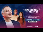 ARD-Sommerinterview mit Die Linke-Parteivorsitzender Jan van Aken | tagesschau together