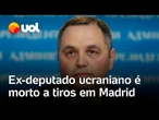 Ex-deputado ucraniano e rival de Zelensky, Andrii Portnov é morto a tiros em Madrid, na Espanha