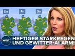 WETTER-UMSCHWUNG: Heftige Unwetter im Anmarsch! Die große Abkühlung kommt nach Deutschland!
