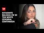 Estudante é baleada durante abordagem policial e tem morte cerebral em SC | AGORA CNN