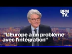 Manifs anti-immigration, État Palestinien, instabilité politique... L'interview de Thierry Breton