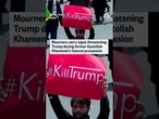Iranian mourners threaten Trump during Khamenei funeral