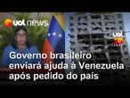 A pedido da Venezuela, governo brasileiro enviará ajuda após terremoto
