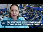 DEUTSCHLAND: Krankenstand statt Konjunktur! Reichen die Reformen von CDU und SPD?