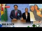 UN Security Council meeting on the latest situation in Gaza and Middle East