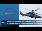 OSTSEE: Spannungen mit Russland eskalieren? Russischer Tanker greift Bundeswehr-Helikopter an