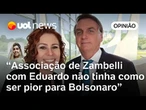 Fuga de Zambelli ocorre no pior momento possível para a família Bolsonaro, analisa Casado