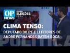 Clima tenso: deputado do PT e eleitores de André Fernandes batem boca | O POVO News