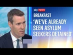 Immigration removals could start in 'coming weeks', says Housing Minister