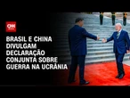 China e Brasil concordam com proposta de Putin sobre Ucrânia em declaração | LIVE CNN