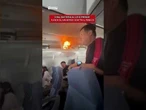 Batteria al litio prende fuoco su un volo Air China