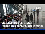 France-Irak: fan zones fermées, match retardé… comment fonctionne le protocole météo américain?