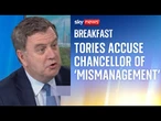 Shrinking GDP due to 'mismanagement of the economy', shadow chancellor says