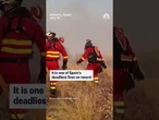 Deadly wildfire spreads across southern Spain