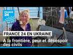 Ukraine : dans la région frontalière de Soumy, l'évacuation des civils s'accélère • FRANCE 24