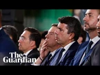 Valencia's Carlos Mazón heckled at flood victims state funeral