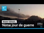 Nouveaux échanges de tirs en ce 9ème jour de guerre entre l'Iran et Israël • FRANCE 24