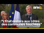 Inondations: Michel Barnier assure que 