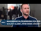 JUGENDKRIMINALITÄT: Polizei in großer Sorge! "Wir erleben eine Verrohung in der Gesellschaft!"
