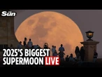 LIVE: ‘Beaver’ supermoon sightings around the world