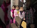 Children in Khan Younis return to class as the Gaza ceasefire allows schools to reopen