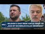 PUTINS KRIEG: Wolodymyr Selenskyj sagt geplante Rede vor Kongress in den USA ab