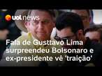 Gusttavo Lima: Fala de cantor surpreendeu Bolsonaro e ex-presidente vê 'traição', diz jornal