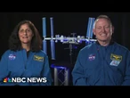 Butch Wilmore and Suni Williams recall readjusting to life back on earth after 9 months in space