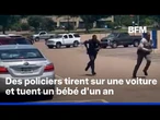 États-Unis: des policiers ont tiré sur une voiture, tuant un bébé d’un an dans les bras de sa mère