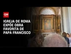 Obra de arte preferida de papa Francisco atrai multidão | CNN PRIME TIME
