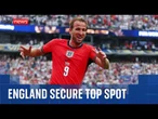 England secure top spot in group - as Scotland manager quits after side crash out
