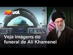 Funeral de Khamenei começa 4 meses após morte; veja vídeo