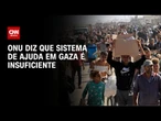 Distribuição de ajuda em Gaza é marcada por caos | CNN PRIME TIME