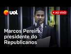 Marcos Pereira, presidente do Republicanos | UOL Entrevista ao vivo