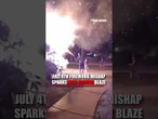 Firework mishap SPARKS fast-moving blaze #shorts #foxnews #news #us