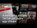 Com TikTok banido nos EUA, americanos trocam rede por outro app chinês: 'Nosso governo é racista'