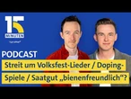 Streit um „Skandal im Sperrbezirk“ / Doping-Spiele / Marketinggag „bienenfreundlich“ | "15 Minuten"