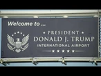 Aeroporto de Palm Beach adota nome de Donald Trump | AFP