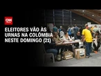 Eleições na Colômbia: 2° turno tem início; De la Espriella e Cepeda disputam Presidência | AGORA CNN