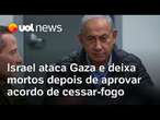 Israel ataca Gaza e deixa mais de 80 mortos mesmo após acordo de cessar-fogo; Jamil Chade explica