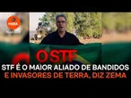 STF é o maior aliado de bandidos e invasores de terra, diz Zema