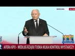Kaczyński: polityczna kariera Sikorskiego powinna zmierzać ku końcowi
