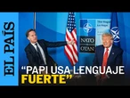 Rutte a Trump sobre sus palabras sobre Irán e Israel: "Papi tiene que usar un lenguaje fuerte"
