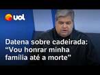 Datena sobre cadeirada: ‘Não estou feliz com o que aconteceu, mas vou honrar família até a morte’