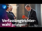 Verfassungsrichterwahl im Bundestag – Was bedeuten die Ergebnisse? | tagesschau together