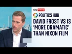David Frost Vs is 'even more dramatic' than Frost/Nixon film